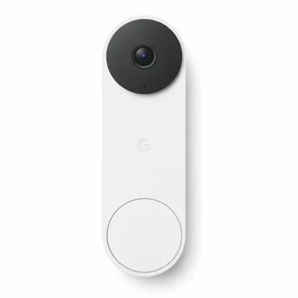 Google Nest Video Doorbell Wired 3rd Gen in Snow white